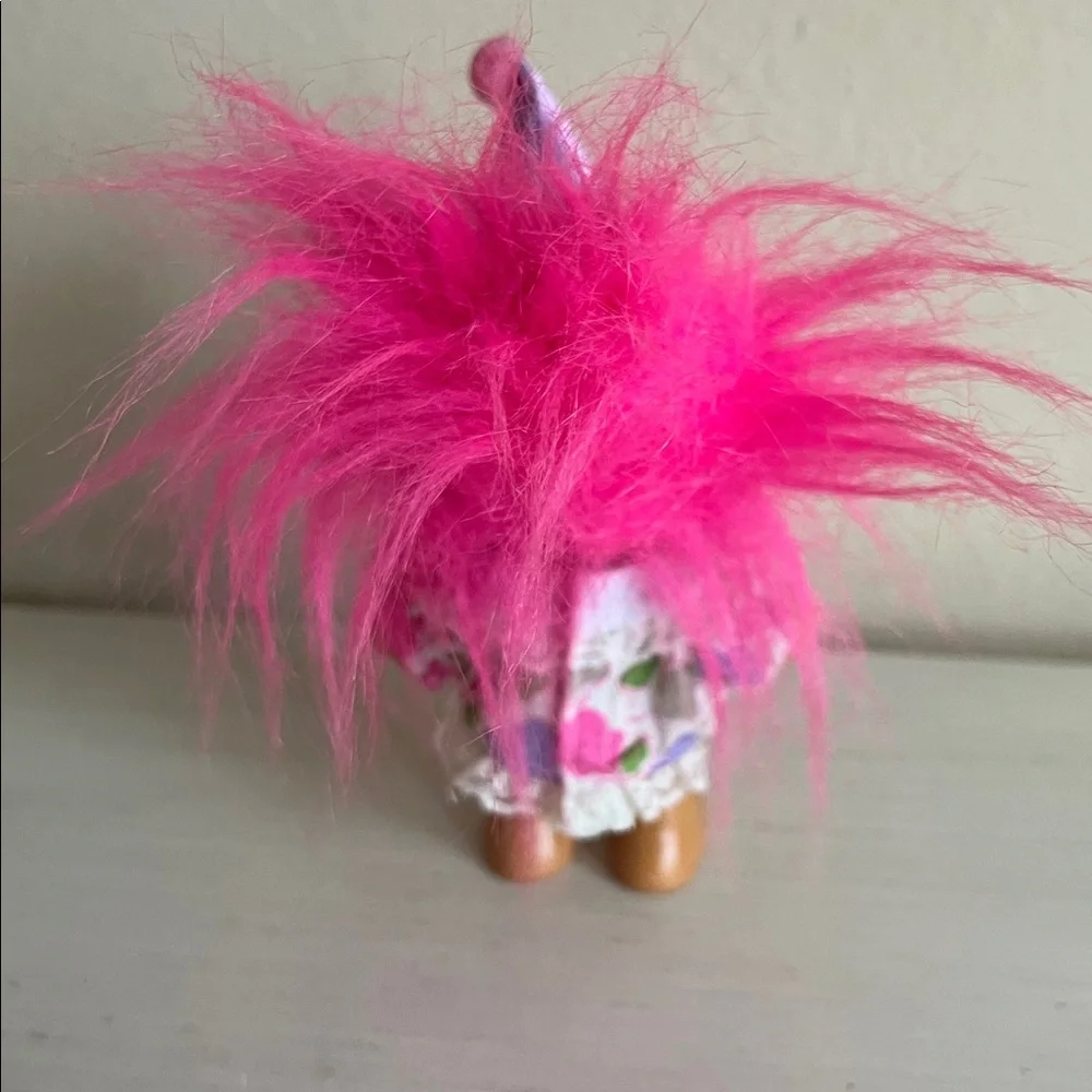 1990’s Russ Happy Birthday Troll Doll with Birthday Hat